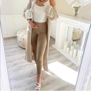 Zara Suede Leggings